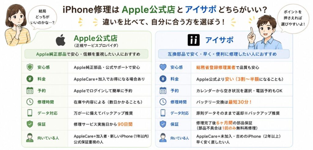 アイサポ　比較表